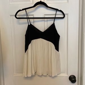 Zara babydoll blouse